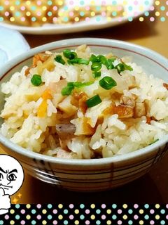 おでん炊き込みご飯-レシピのメイン写真