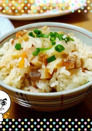 おでん炊き込みご飯-レシピのメイン写真