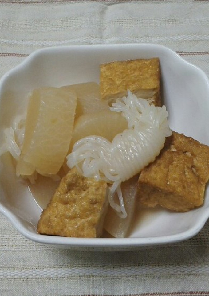 大根と厚揚げの煮物-レシピのメイン写真
