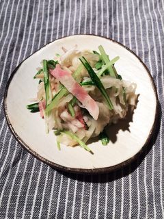 切り干し大根とベーコンの炒め物-レシピのメイン写真