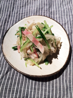 切り干し大根とベーコンの炒め物-レシピのメイン写真