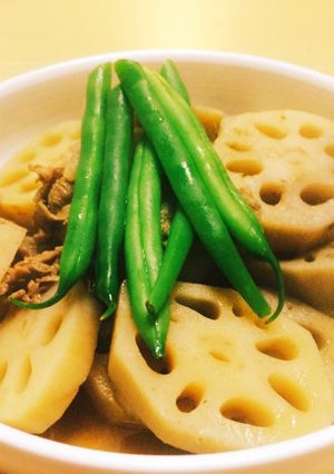 レンコンと牛肉煮★デパ地下お惣菜の味再現-レシピのメイン写真