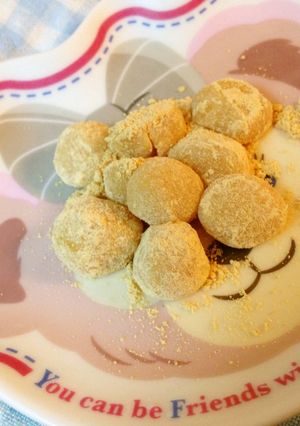栄養満点で簡単幼児のおやつ きなこボール-レシピのメイン写真