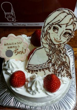チョコプレート アナ-レシピのメイン写真