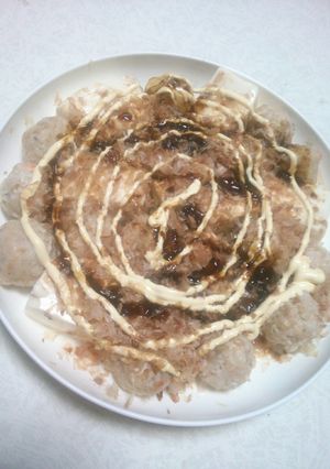 鶏つみれ豆腐おかかソースマヨ-レシピのメイン写真
