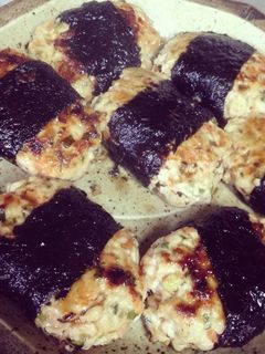 つくねの磯辺焼き-レシピのメイン写真