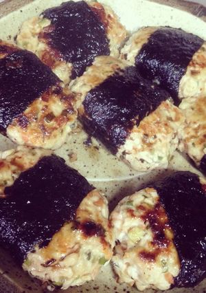つくねの磯辺焼き-レシピのメイン写真