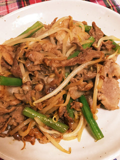 梅しそでさっぱり！豚肉といんげんの炒め物-レシピのメイン写真
