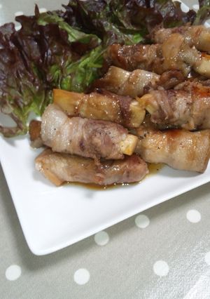 *豚巻きエリンギ*-レシピのメイン写真