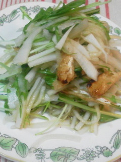 大根と水菜のサラダ~青じそ風味♪-レシピのメイン写真