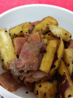 お弁当に♪甘辛さつまいも炒め-レシピのメイン写真