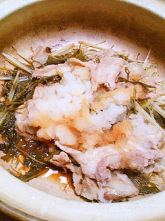 水菜の豚バラ蒸し-レシピのメイン写真