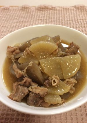 お肉とこんにゃくのコックリ煮-レシピのメイン写真