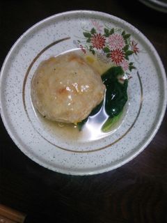 里芋の鶏団子包み揚げ~琥珀餡掛け~-レシピのメイン写真