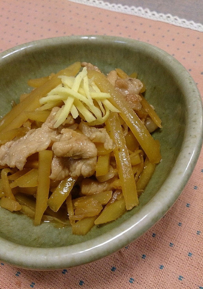 生姜と豚ジャガの甘辛煮-レシピのメイン写真