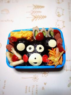 キャラ弁 くまもん-レシピのメイン写真
