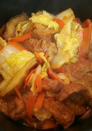 白菜と仙台麩の炒め煮-レシピのメイン写真
