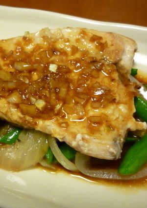 にんにくバター醤油♪かじきのソテー-レシピのメイン写真