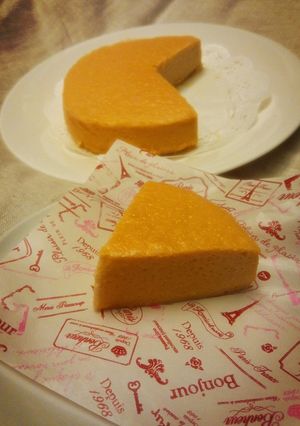 お豆腐でヘルシーにほんのりチーズケーキ-レシピのメイン写真