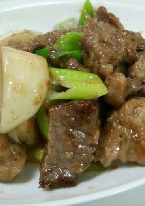 牛肉とかぶの和風炒め-レシピのメイン写真