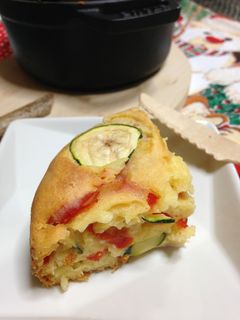 ストウブミニ(12)でケークサレ-レシピのメイン写真