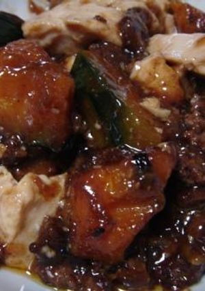 すごくおいしい! 麻婆かぼちゃ豆腐-レシピのメイン写真