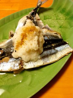 イワシ酒蒸しの梅大根おろし乗せ-レシピのメイン写真