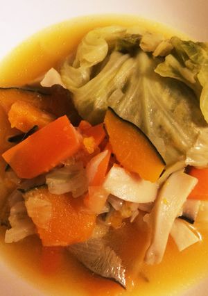 簡単！野菜たっぷりスープでロールキャベツ-レシピのメイン写真