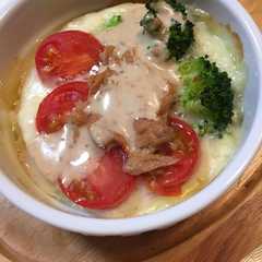รูปของ 胡麻ドレで♪サラダココットカマン