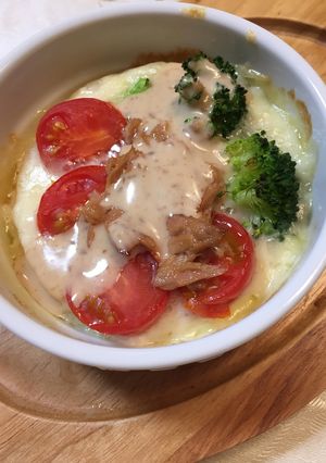 胡麻ドレで♪サラダココットカマン-レシピのメイン写真