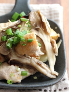 鶏むね肉と舞茸の味噌焼き-レシピのメイン写真