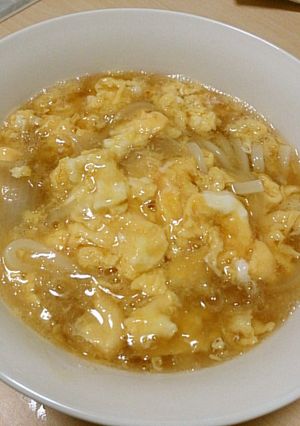 寒い日に♪卵たっぷりかき玉うどん-レシピのメイン写真