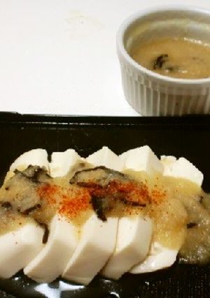 黒酢玉ねぎソースの温奴-レシピのメイン写真