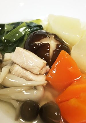 ★寒い夜にぴったり★ 根菜と鳥肉のとろ煮-レシピのメイン写真
