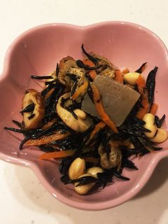 簡単惣菜*ひじきの煮物-レシピのメイン写真