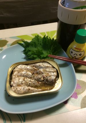 ズボラおつまみ☆サーディン缶グツグツ-レシピのメイン写真