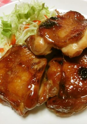 濃い~no♪鶏もも肉のトースター照焼-レシピのメイン写真