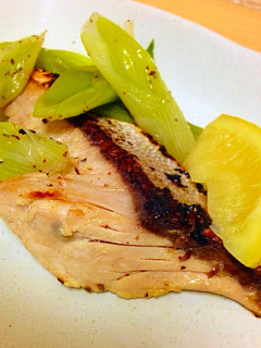 ぶりと〜ろとろねぎの塩レモン焼き♩-レシピのメイン写真
