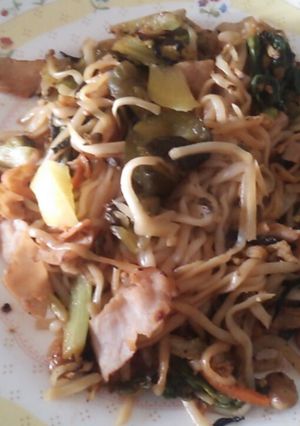 蒟蒻パスタ ペペロンチーノ-レシピのメイン写真