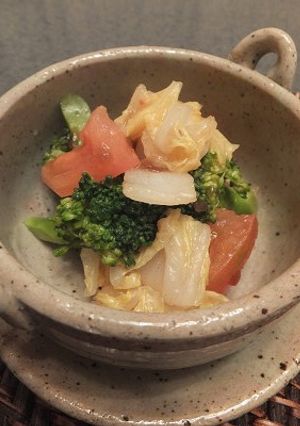 白菜とトマトのサラダ-レシピのメイン写真