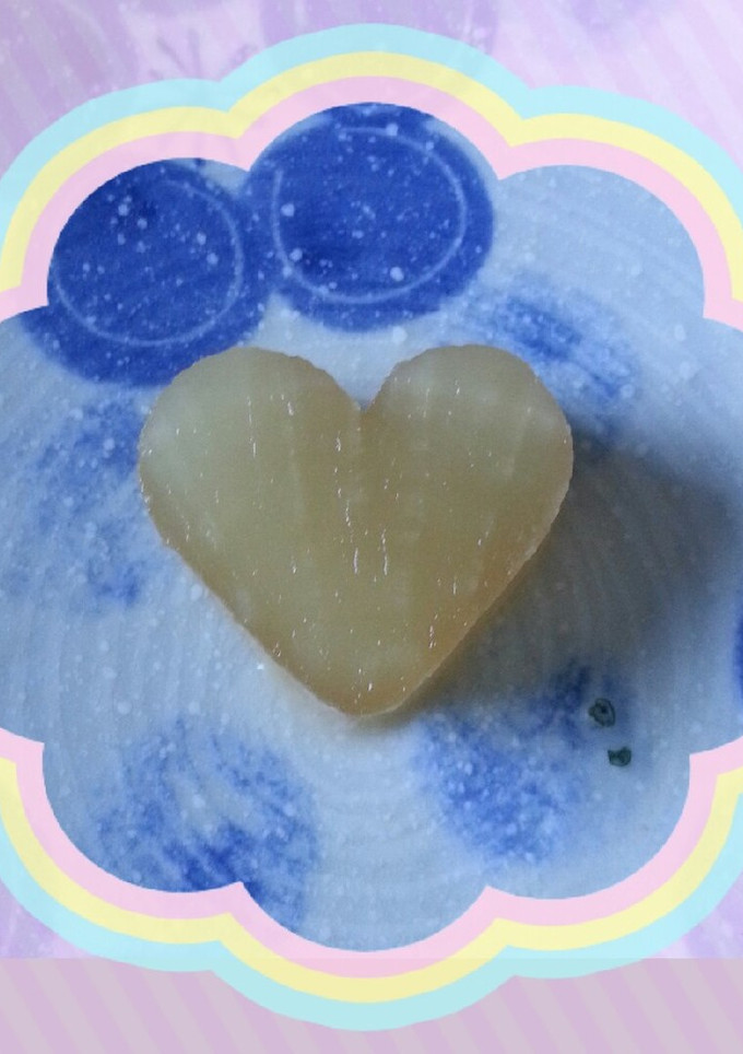 お弁当を可愛く♪簡単ハートの大根の煮物-レシピのメイン写真