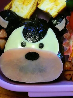 ツムツムのピート。キャラ弁-レシピのメイン写真