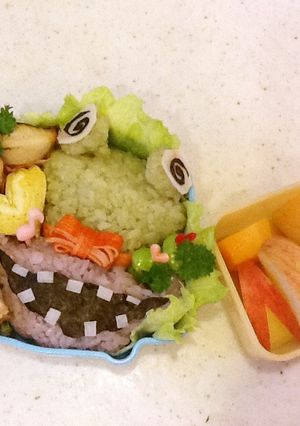 妖怪ウォッチ☆☆わすれん帽のキャラ弁☆☆-レシピのメイン写真