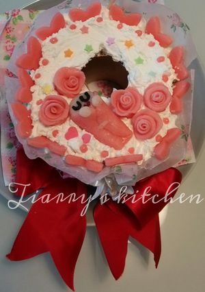 意外と簡単ベビープリンセスケーキ☆-レシピのメイン写真