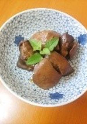 鶏レバーのウスターソース煮-レシピのメイン写真