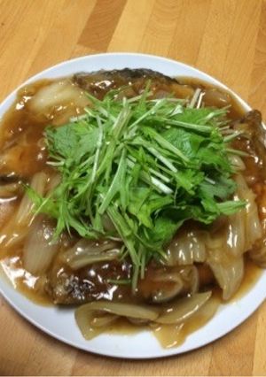ブリと冬野菜の甘酢あんかけ-レシピのメイン写真