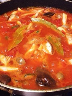 鶏肉ときのこのトマト煮-レシピのメイン写真