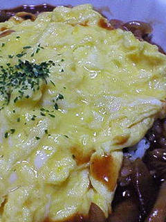ふわとろオムライス(≧▽≦)デミソース♪-レシピのメイン写真