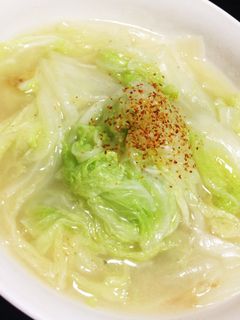 材料3つ!白菜あんかけ-レシピのメイン写真