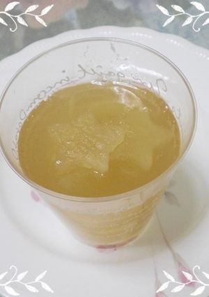 大根蜂蜜生姜ゼリー　　　　　　　　　　　-レシピのメイン写真